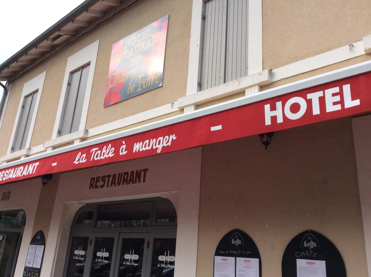 Saint-Aulaye-Puymangou Logis Hotel Du Champ De Foire מראה חיצוני תמונה